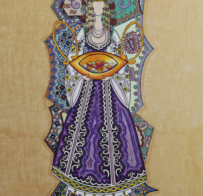 Lazarka viola. rif. A14