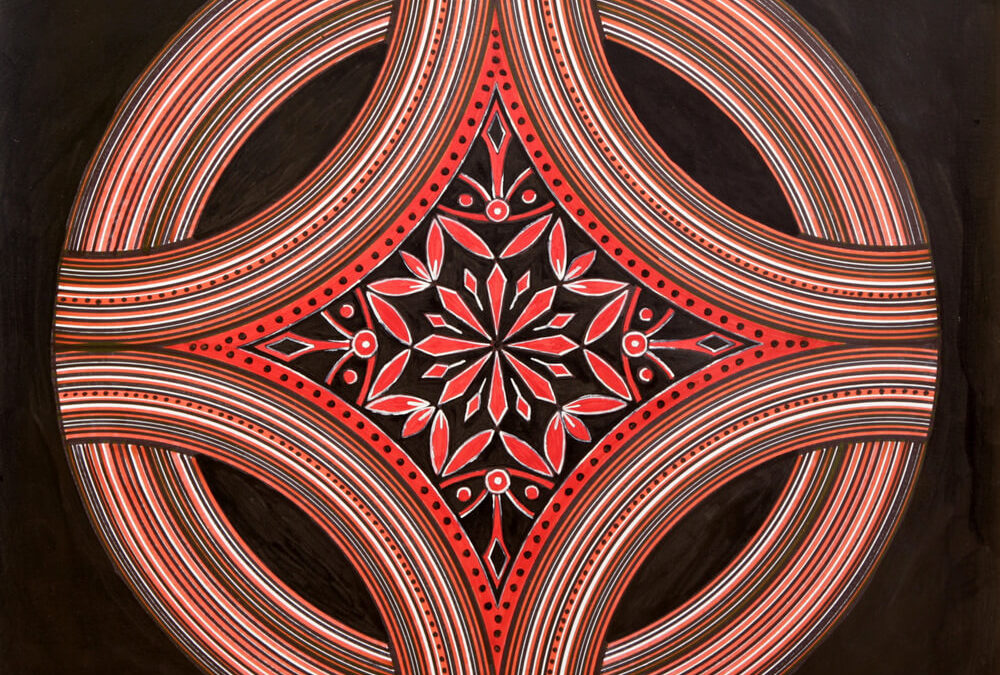 Ornamenti Rosso e Nero  rif. G32